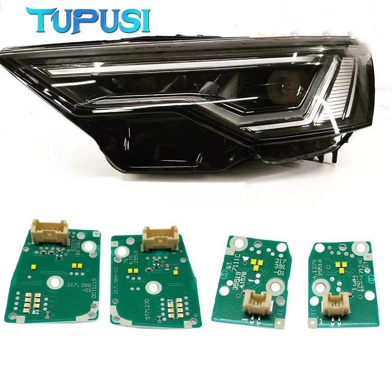 Running Headlamp Led - OEMホワイトDRLボードチップ 2019 2020 2021年式アウディA6L A6 C8