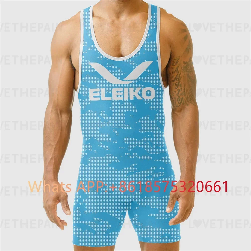 ELEIKO メンズ レスリング シングレット ユニフォーム - Running Gear Train のレビューと価格