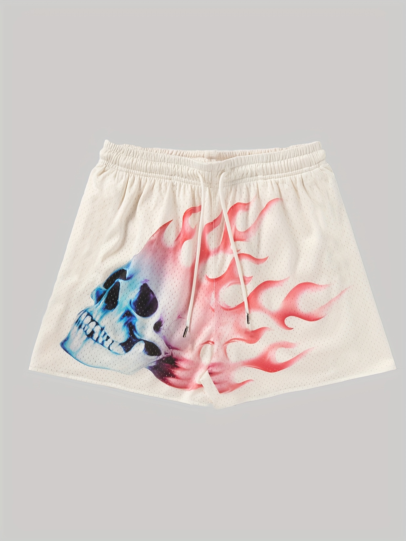 夏用通気性バスケットボールショーツ スカルフレームデザイン  - Running Gear Design のレビューと価格