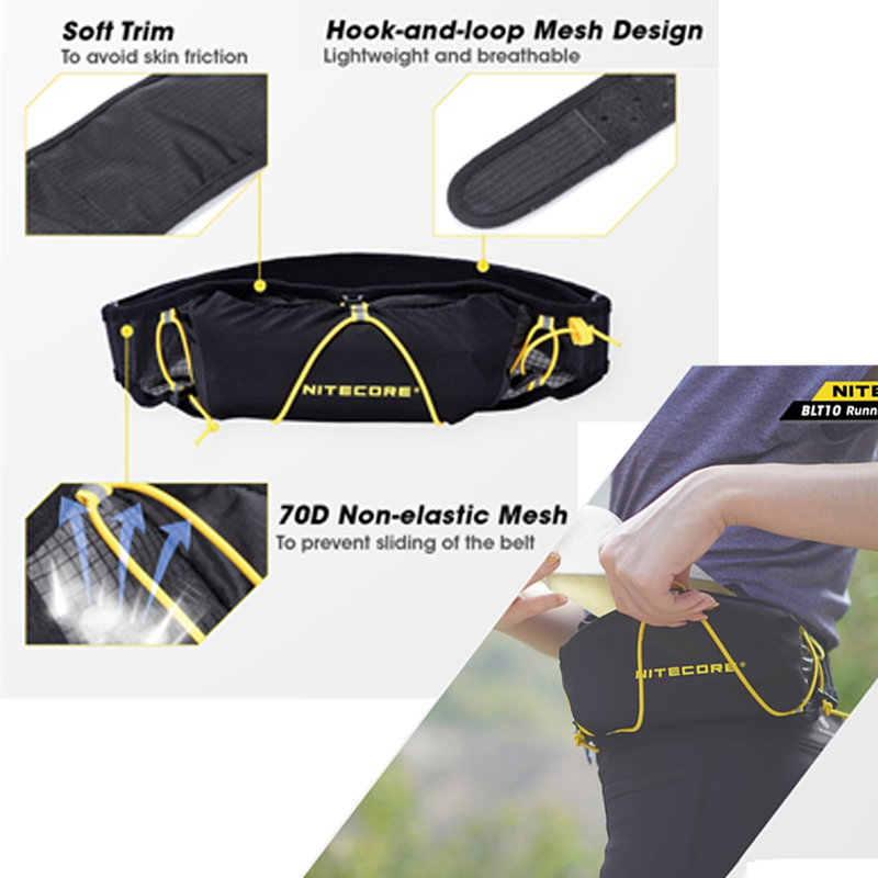 NITECORE BLT10 ランニングウエストバッグ旅行ス - Running Gear Belt のレビューと価格