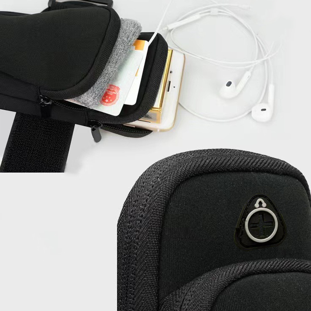 ランニング携帯電話アームバッグフィットネスギアヘッドフォンジ - Running Gear Design のレビューと価格