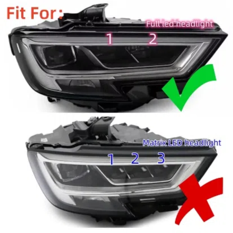 アウディ用LEDデイタイムランニングヘッドライト,DRLホワ - Running Headlamp Led のレビューと価格