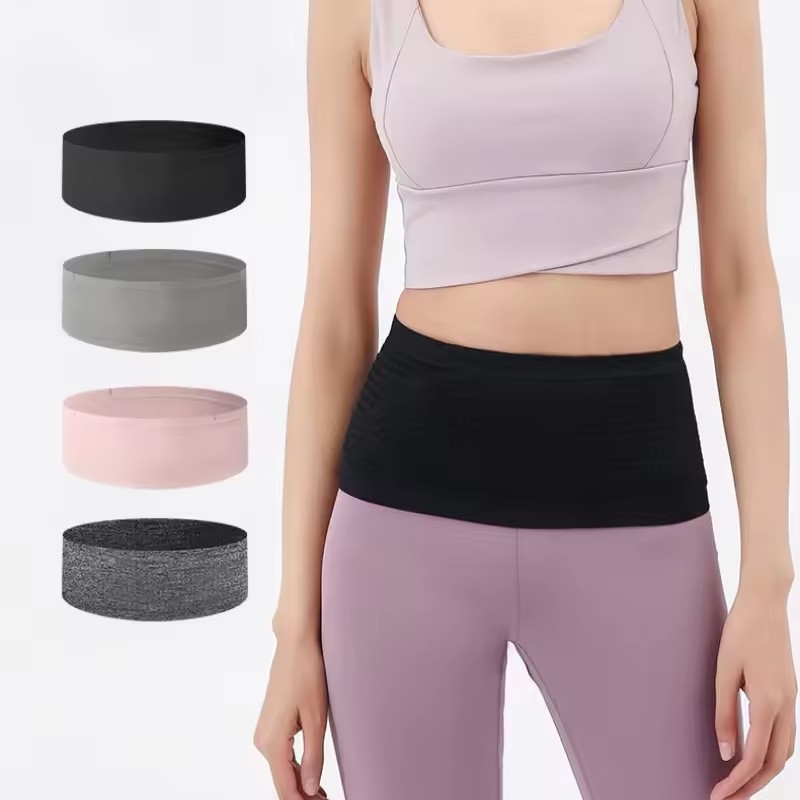 シームレスな目に見えないランニングウエストベルトバッグジムバ - Running Gear Kit のレビューと価格