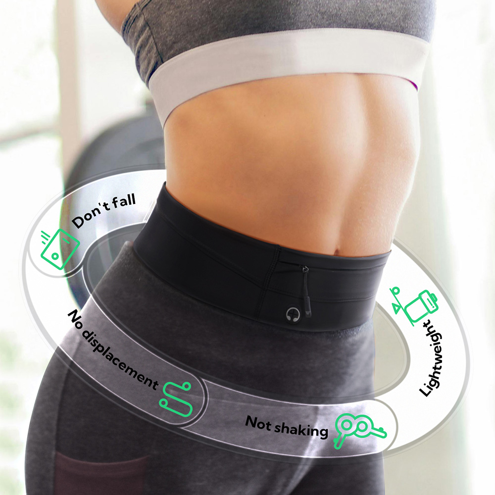 ウォーターフライ-男性と女性のためのランニングベルト,伸縮性 - Running Gear Belt のレビューと価格